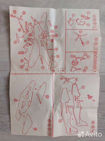 Сборная модель самолета ф-415 