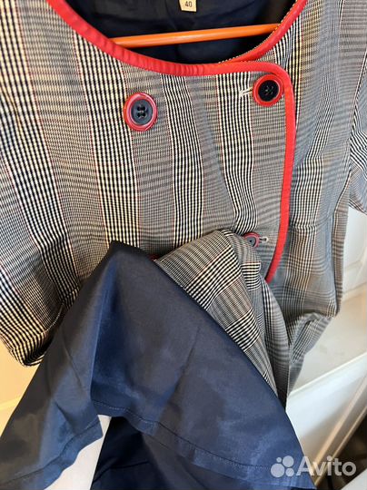 Платье в клетку 40 42