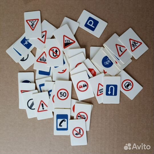 Настольная игра СССР Дорожные знаки