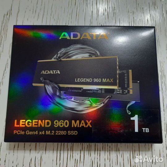 SSD накопитель adata legend 960M M.2 2280 1 тб