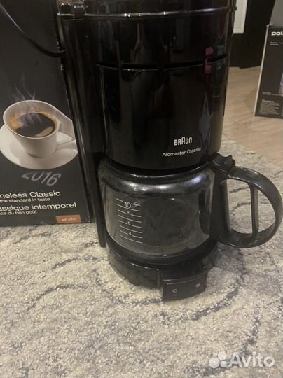 Кофеварка капельная braun