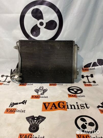 Радиатор кондиционера Vw Passat B6 3.2 2008