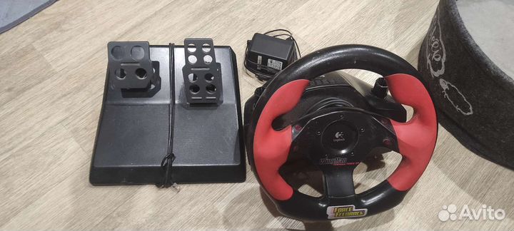 Игровой руль logitech wingman force formula gp