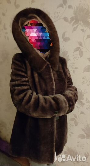 Шуба мутоновая новая