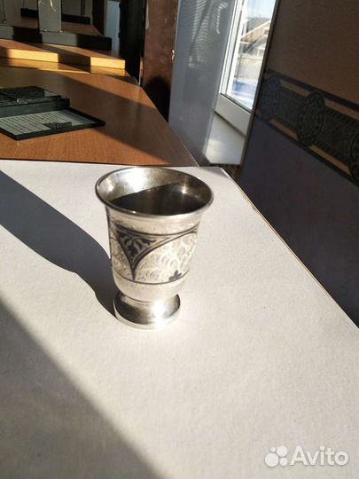 Серебряная рюмка Кубачи