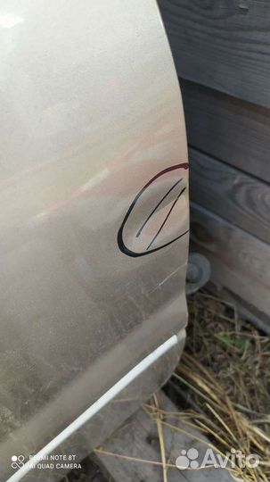 Дверь задняя правая Mitsubishi lancer cedia