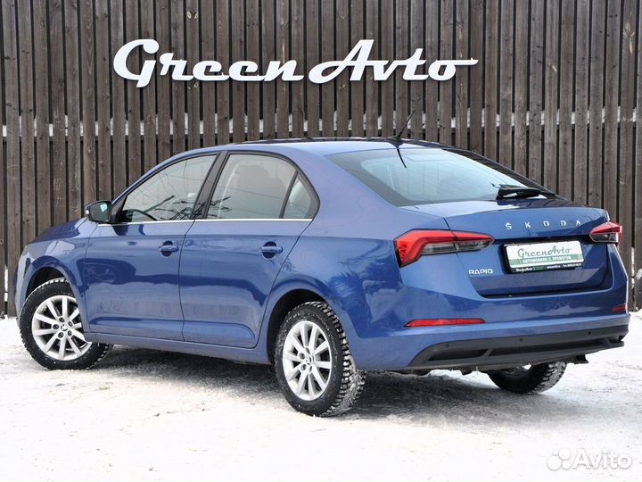 Skoda Rapid 1.6 AT, 2020, 89 979 км