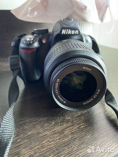 Зеркальный фотоаппарат nikon d3100