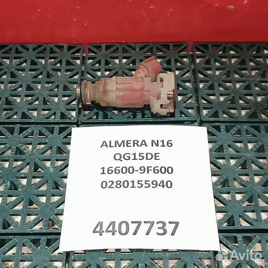 Форсунка топливная Nissan Almera n16 QG15DE