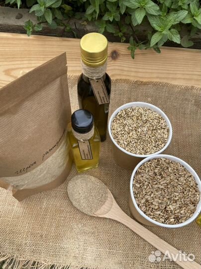 Масло сыродавленное черного тмина, кокосовое, льна