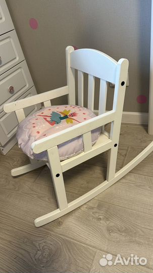 Кресло качалка детское IKEA