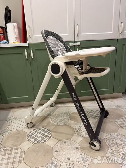 Стульчик для кормления happy baby berny