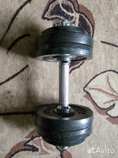 Гантеля разборная