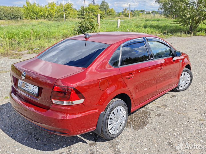 Volkswagen Polo 1.6 AT, 2018, 15 500 км