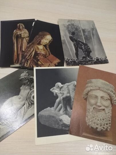 Открытки со скульптурами