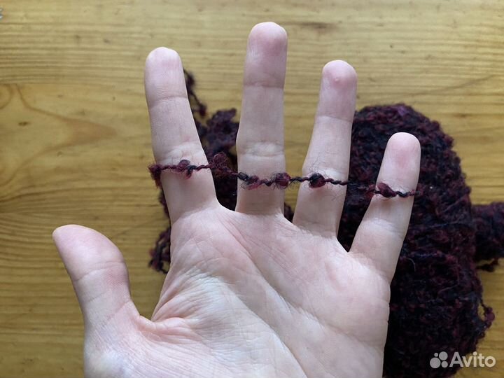 Нитки букле