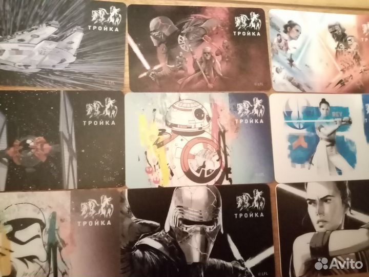 Коллекция карт Star Wars. Доставка есть