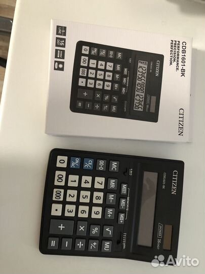 Калькулятор citizen новый