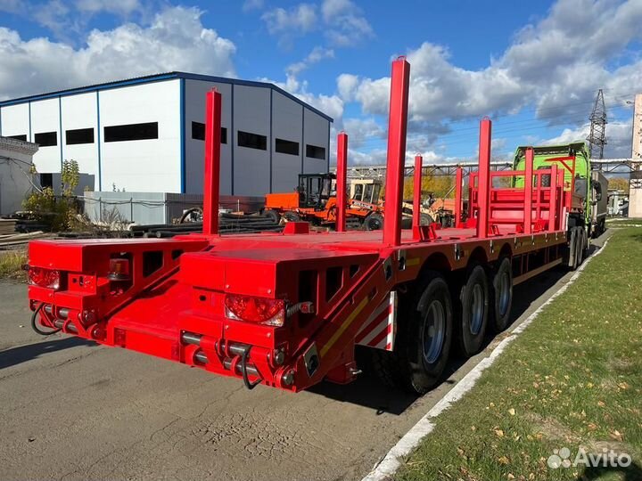 Полуприцеп трал (тяжеловоз) Трансприцеп Высокорамный, 2023