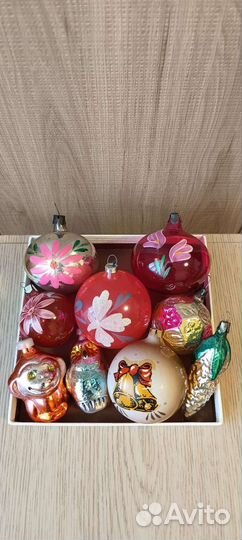 Елочные игрушки СССР