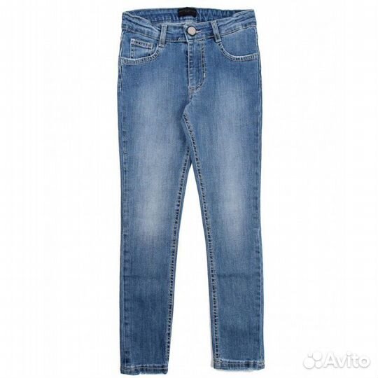 Frankie morello Джинсы голубые с эффектом потертос