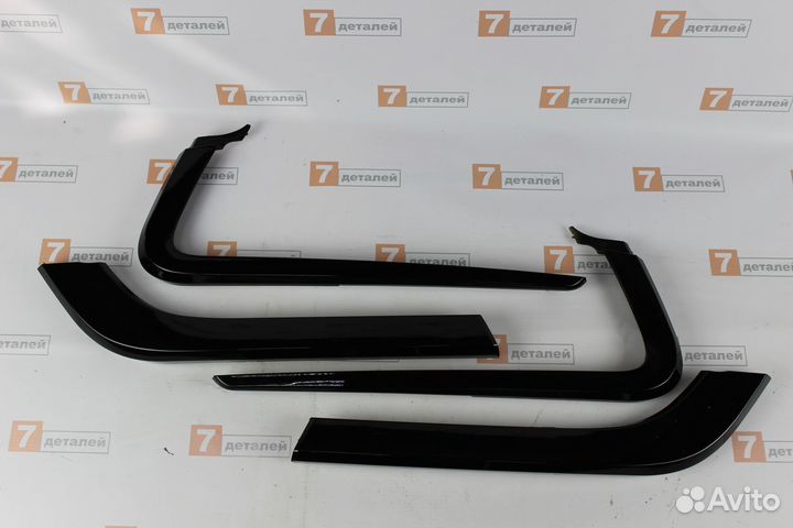 Молдинги птф Веста икс чёрные