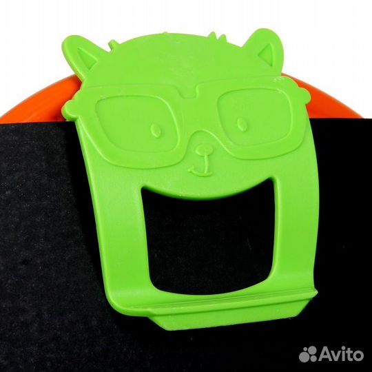 Мольберт новый односторонний, цвет оранжевый