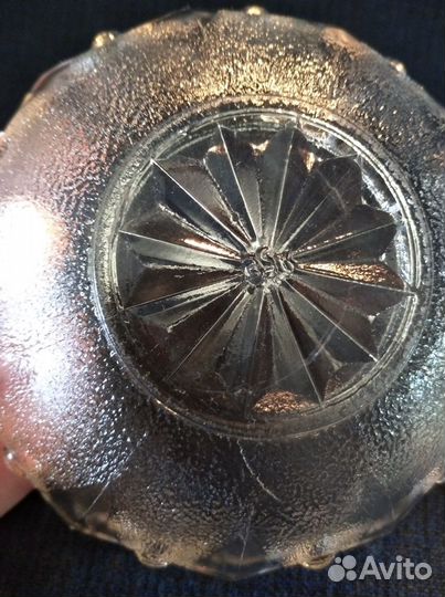 Салатник хрусталь СССР