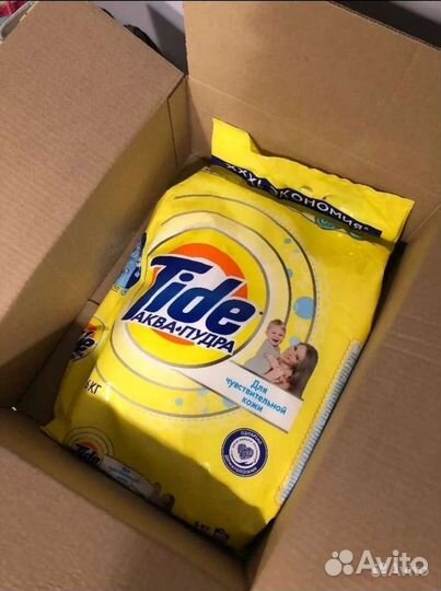 Стиральный порошок Tide аква-пудра
