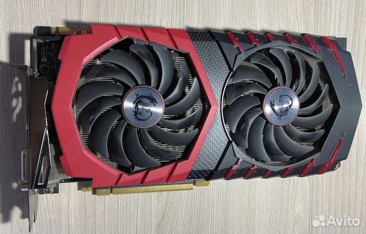 Видеокарта MSI GTX 1080 (8gb)