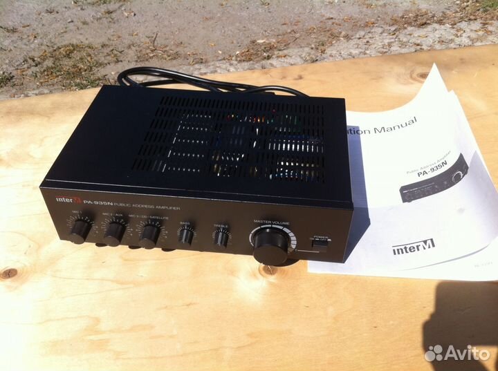 Усилитель-микшер трансляционный PA-935N Inter-M
