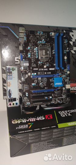 Материнская плата Msi z77 1155