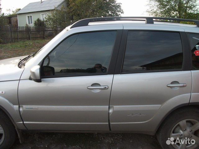 Каркасные шторки на Сhevrolet niva