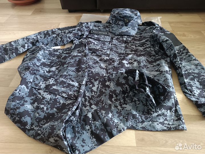 Форма росгвардии синяя точка летняя