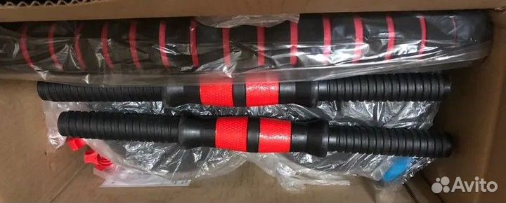 Грифы для гантели разборные с грифом для штанги