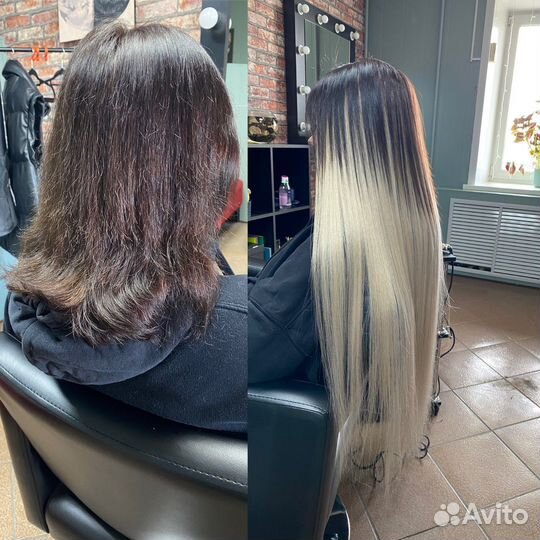 Наращивание волос