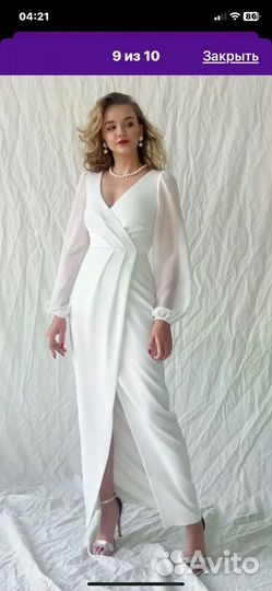 Свадебное платье 42 44