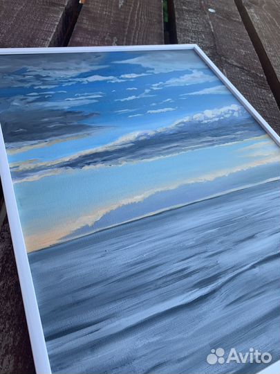 Картина маслом на холсте, формат А3 (30х42)