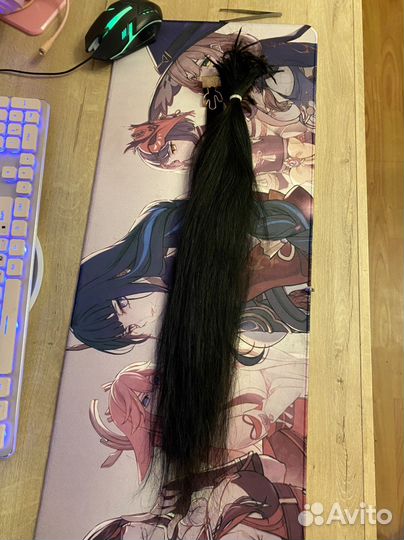 Волосы для наращивания бу