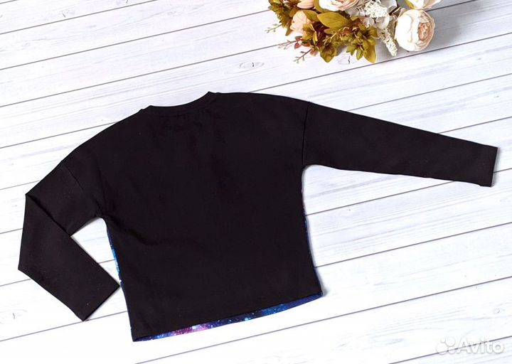 Лонгслив для девочки, 134,140 Deloras