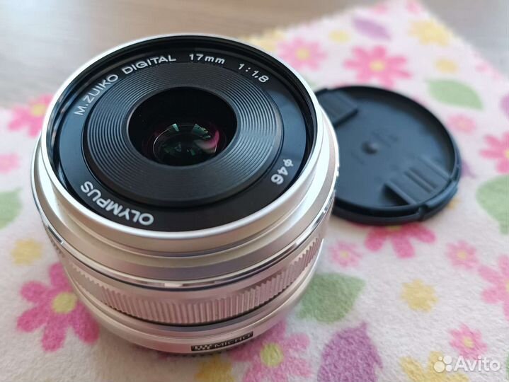 Объектив olympus 17mm 1.8 MFT как новый