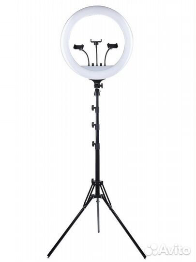 Профессиональная кольцевая лампа для съемки