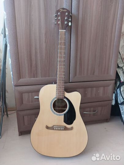Электроакустическая гитара Fender FA 125 CE NAT