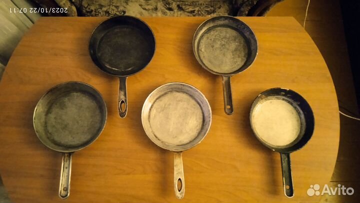 Сковородки СССР. Казаны. утятницы СССР