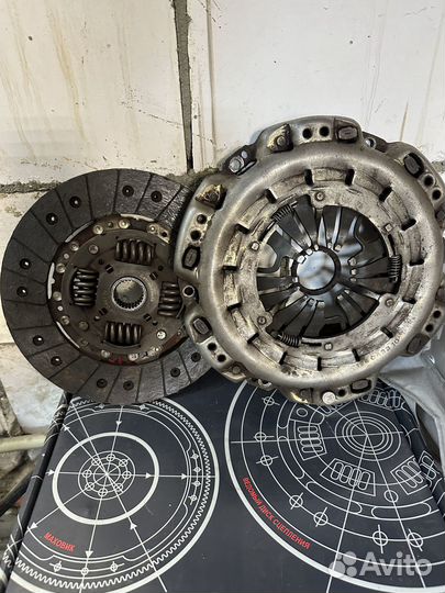 Сцепление корзина + дискФольксваген crafter