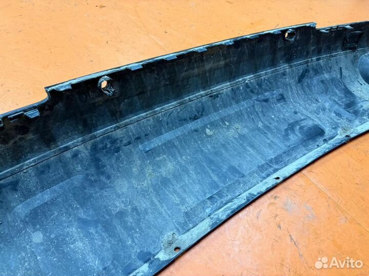 Юбка губа заднего бвмпера Audi Q7 2005-2015