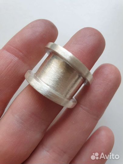 Кольцо серебро