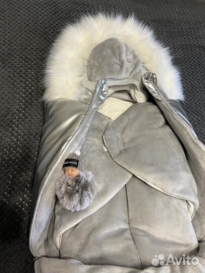 Комплект на выписку серебро(перламутр)