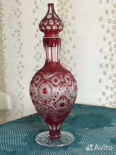 Хрустальный цветной набор