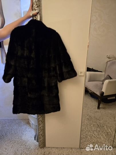 Шуба соременная норковая blackglama